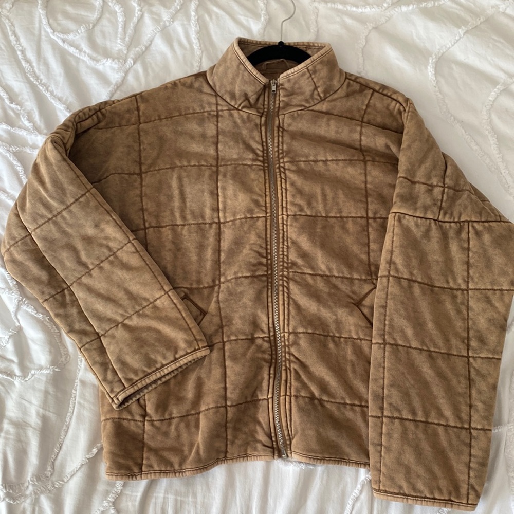 Women’s Quilted Zip Up Jacket